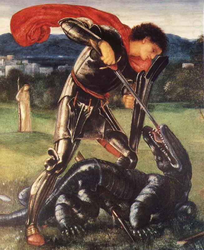 Saint George and the Dragon, Sir Edward Coley Burne-Jones